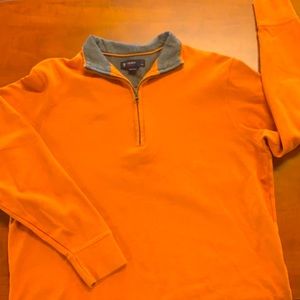 Daniel Cremieux Signature Label Honeycomb Quarter-Zip Pullover